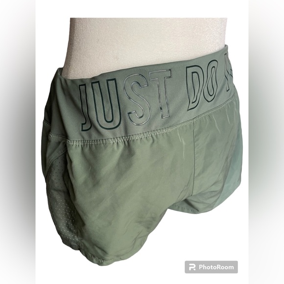 Green Nike Running Shorts - Picture 4 of 5